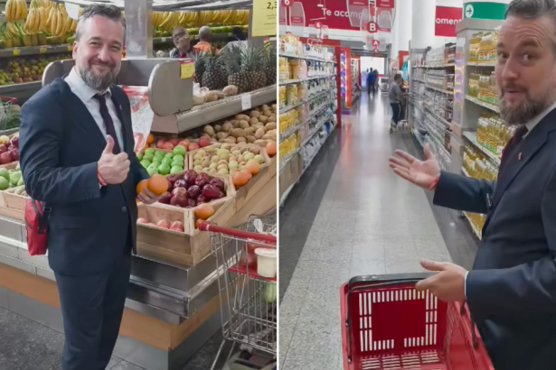 Lubos Blaha ospevuje venezuelske supermarkety Ako to v nich vyzera