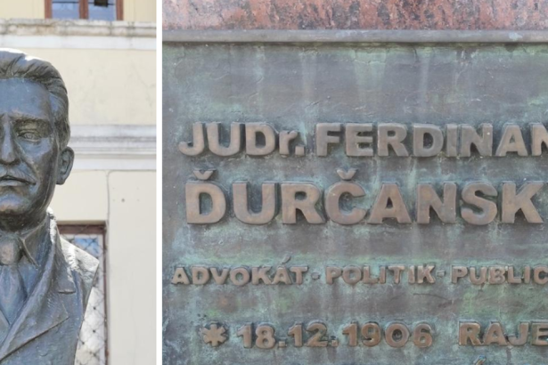 Odstrania pamatnik Ferdinanda Durcanskeho v Rajci
