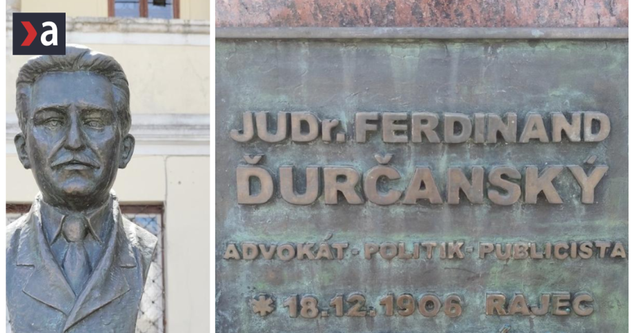Odstrania pamatnik Ferdinanda Durcanskeho v Rajci