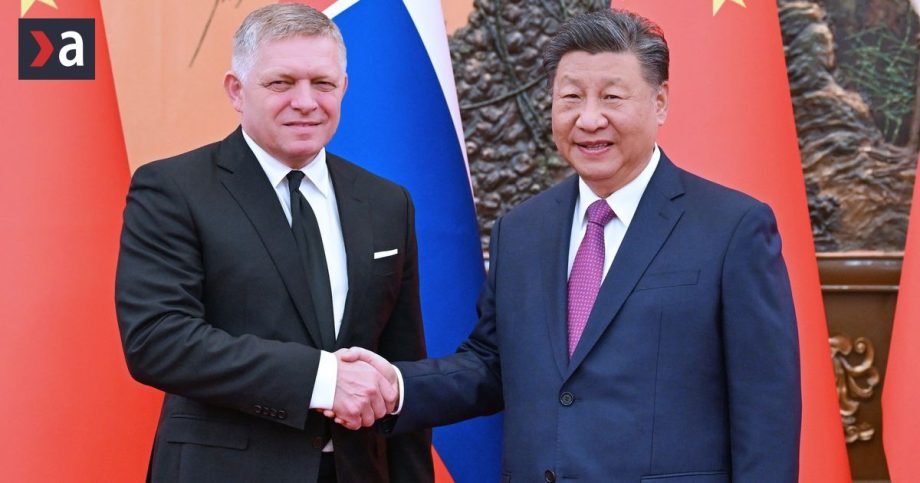 Robert Fico v Pekingu Cina ako vhodny model Amnesty Taiwan varuje pred autoritarskymi vzormi