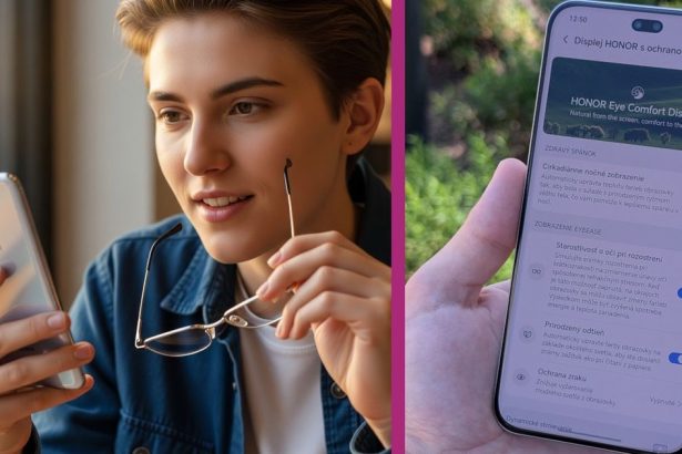 Specialny displej smartfonu znizuje bolest hlavy