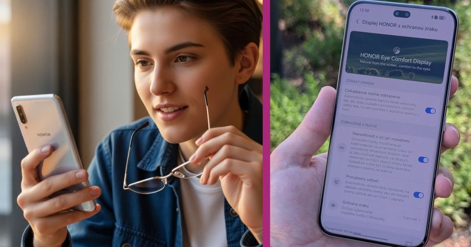 Specialny displej smartfonu znizuje bolest hlavy