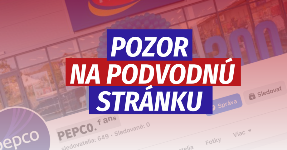 Na Facebooku uraduje falosny profil znameho obchodu
