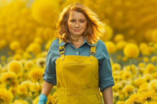 Zuzana Caputova ako zahradnicka Nova fotograficka vizia