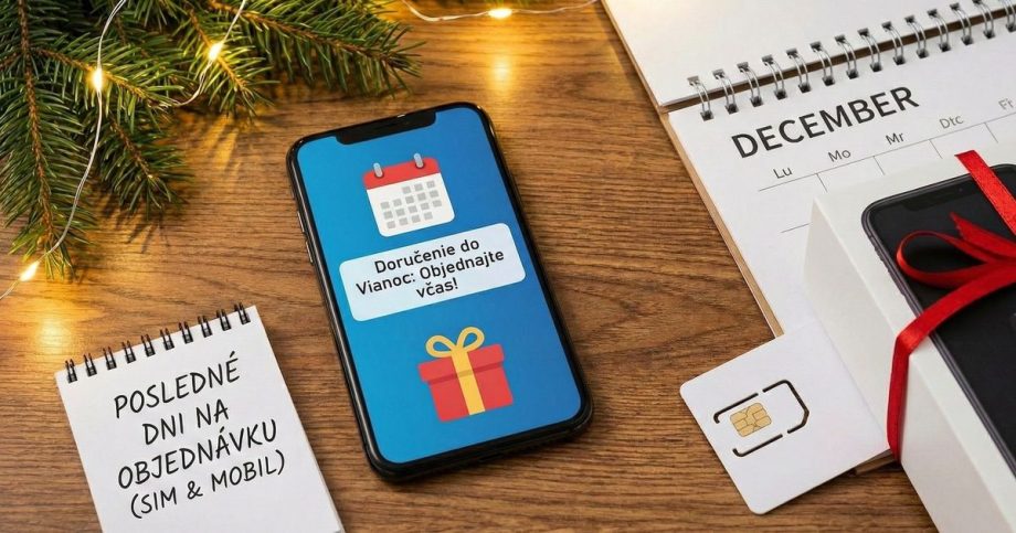 Dokedy si treba objednat mobil ci SIM na Vianoce