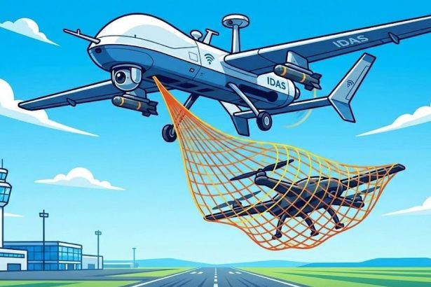 Nemci vyvinuli revolucny lapac dronov Pomoze vypatrat kto poslal lietadlo