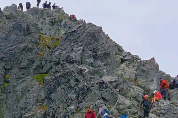 Turistka spadla z Rysov svedok incident nahral na video