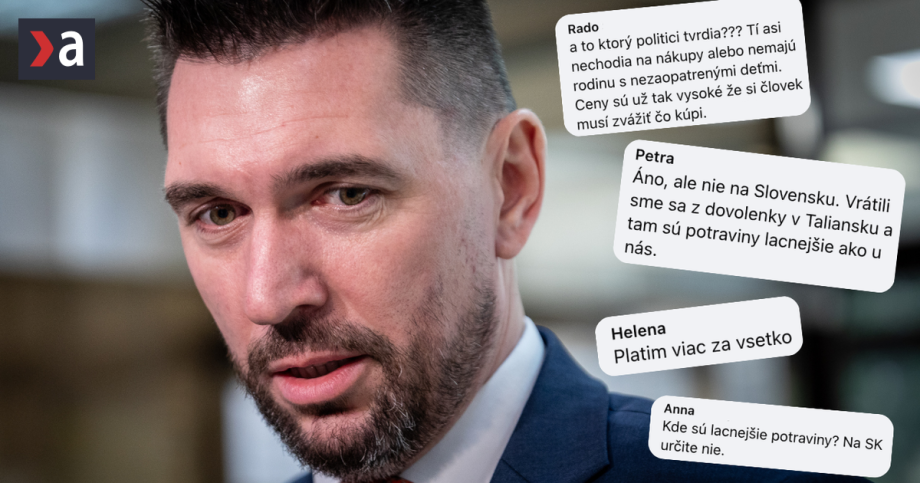 Minister Takac udajne plati v obchode o 17 eur menej Ja musime studovat akcove letaky a maso je pre nas luxus odkazuje mu matka dvoch deti
