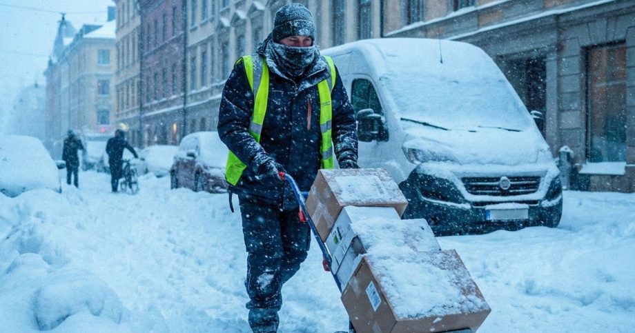 Nepriaznive pocasie komplikuje dorucovanie zasielok