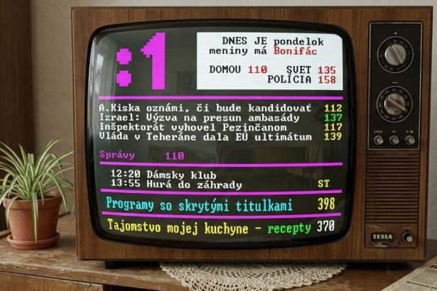 Posledna velka slovenska televizia vypnula internet pre starsi divakov