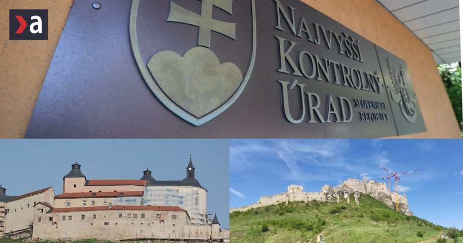 Sprava kontrolorov informuje o dlhodobom zlyhani pri obnove Krasnej Horky a Spisskeho hradu