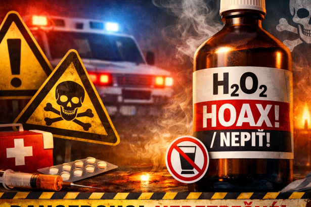 Ucitelka pije peroxid vraj jej pomaha V skutocnosti pije zieravinu ktora ju zabija