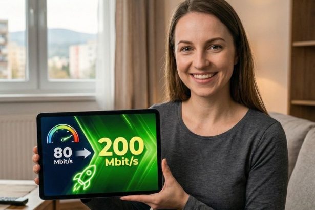 Velka zmena Tento operator vyrazne zvysuje rychlost internetu Az viac ako dvojnasobne bez zvysenia ceny