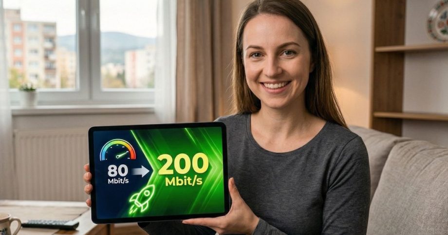 Velka zmena Tento operator vyrazne zvysuje rychlost internetu Az viac ako dvojnasobne bez zvysenia ceny