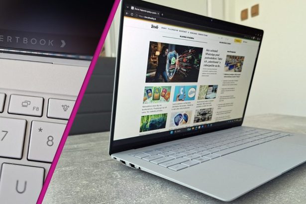 Vyskusal i sme notebook z kozmickeho kovu s armadnou odolnostou Displej pripomina papier