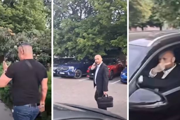 Internetom koluju Jaroslav Nad so vztycenym prostrednikom Na neho kricali ze je ukrajinsky kolaborant