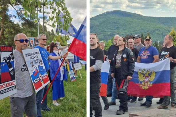 premier fico v moskve a motorkari brat za brata na jazde slovenskom propaganda reaguju protestujuci