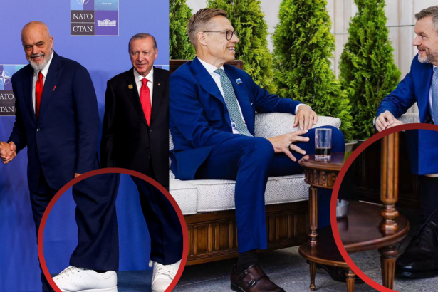 Odhalena noha slovenskeho prezidenta Odbornici hodnotia protokolarne preslapy zo samitu NATO