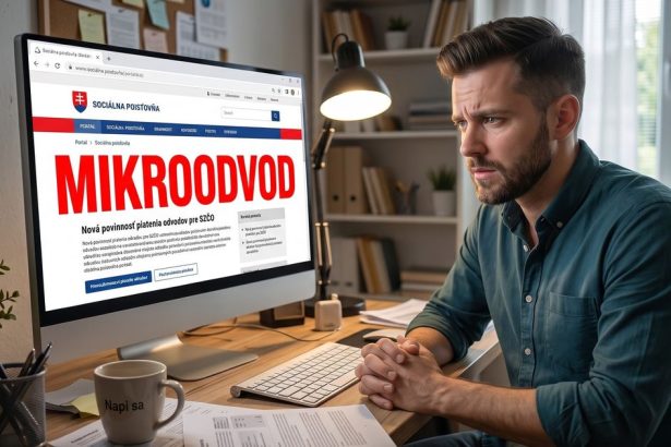 Privyrabate si Pozor na novy mikroodvod ake pravidla platia