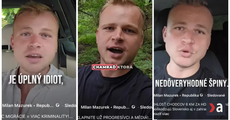 Idioti dementi spinavy a have Mazurek sluboval pokoj dnes krici nadava a prevalcoval aj Blahu s Ficom