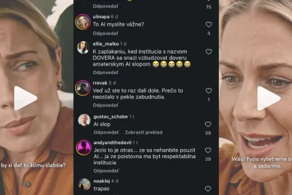 Ked Dovera stavia na umelych ludoch AI reklama zdravotnej poistovne vyvolala na socialnych sietach vlnu kritiky a posmsekov
