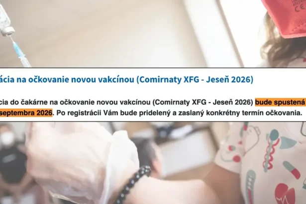 Sezóna je tu: Česi sa už vo veľkom očkujú, na Slovensku sa registrácia ešte ani nezačala