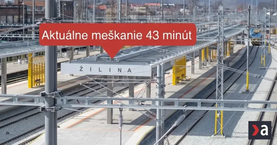 Požiar v Žiline vyradil zabezpečenie, vlaky meškajú